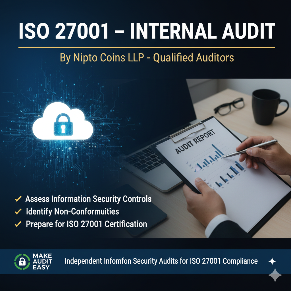 ISO 27001 ISMS  – Internal Audit by Nipto Coins LLP  – NC101
