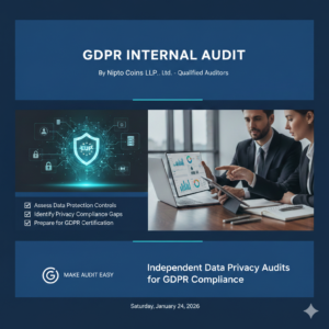 GDPR – Internal Audit Services - Nipto Coins LLP - NC501
